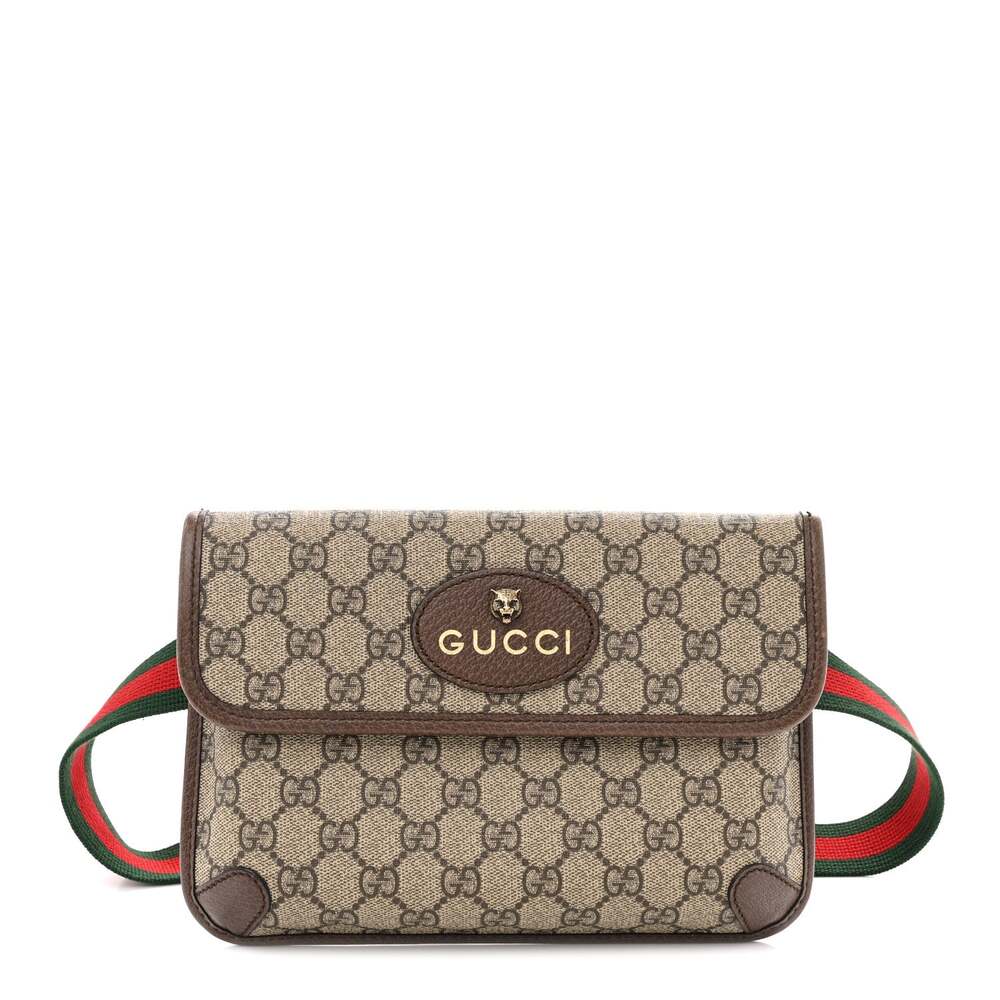 Gucci Gg Supreme Neo Vintage Web Belt #261099G99B